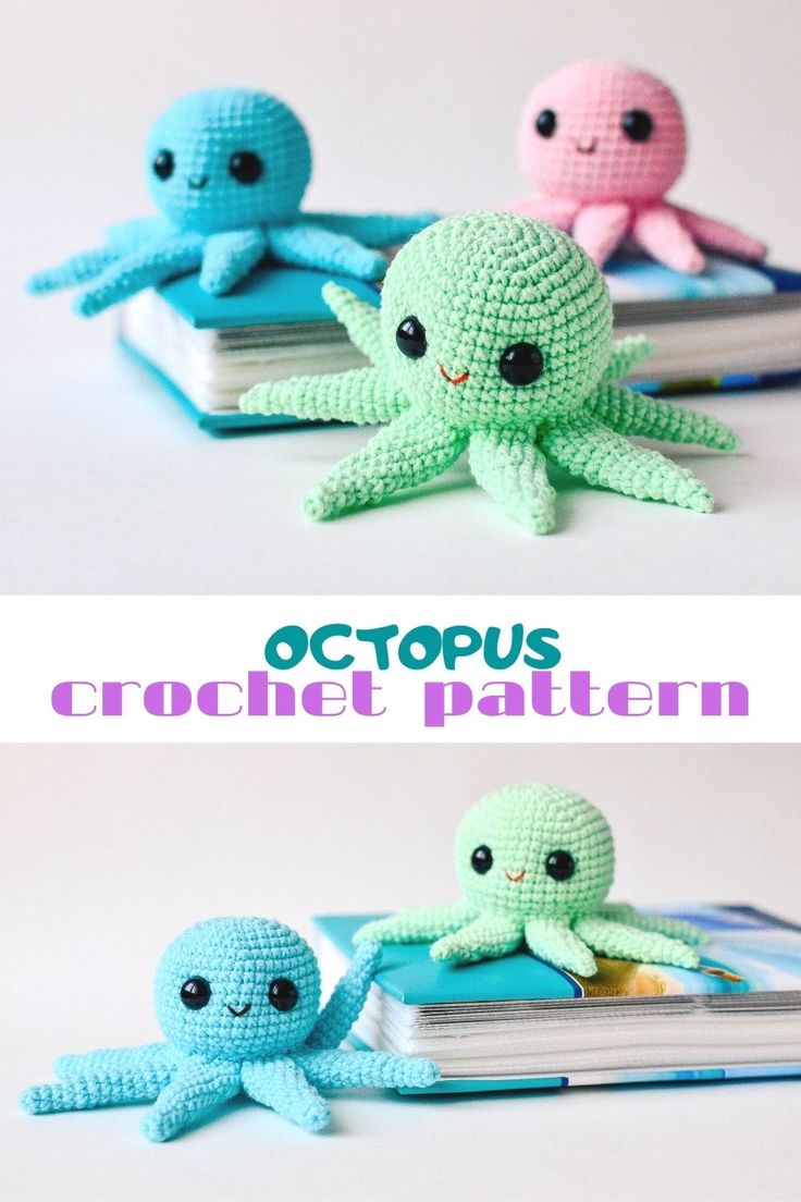Amigurumi octopus crochet pattern crochet toy PDF tutorial | Etsy in