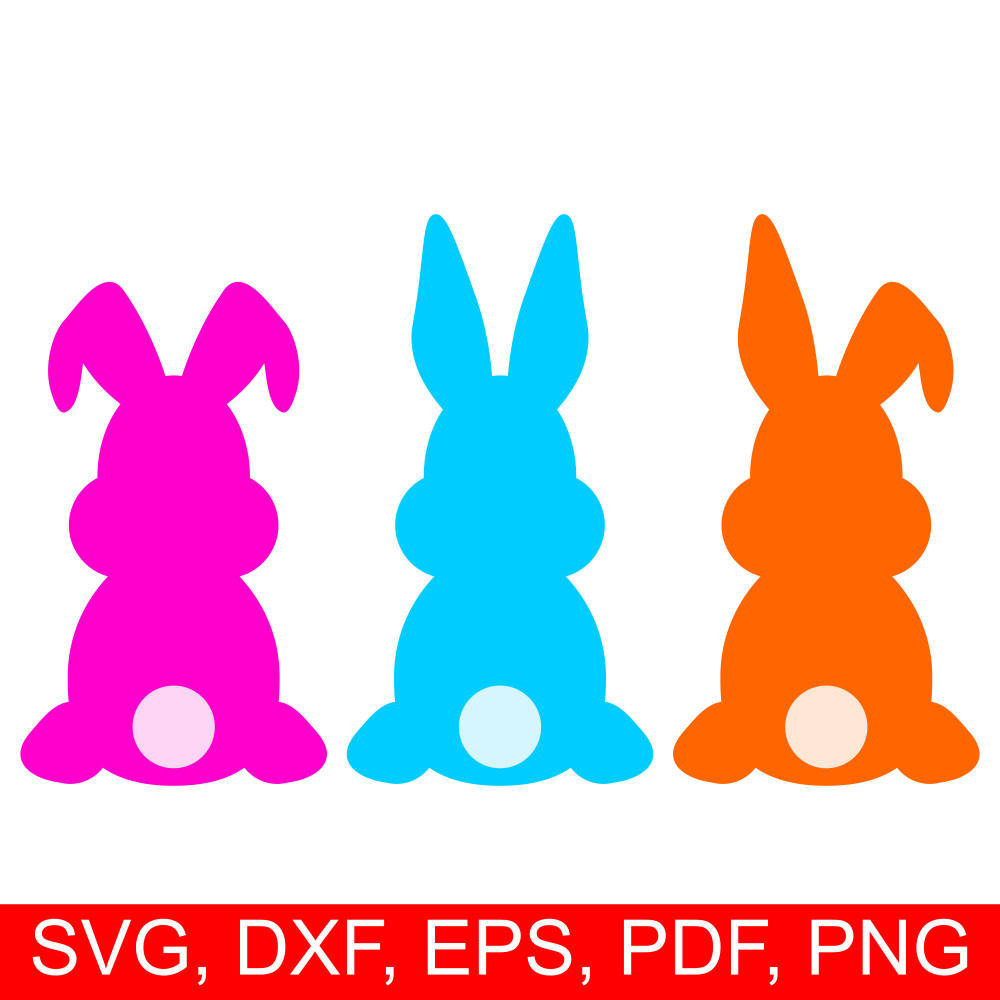 easter bunny clipart - Google Search | Easter svg files, Bunny