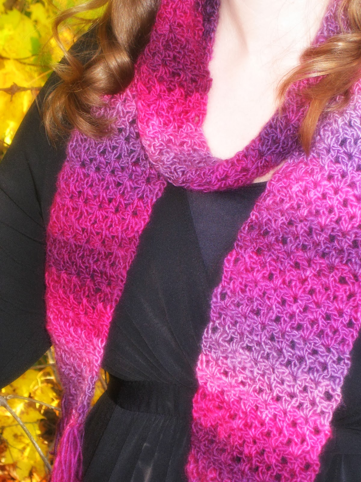 Unforgettable One-Skein Scarf - Free Crochet Pattern - love. life. yarn.