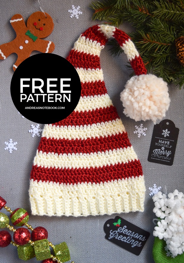 Adorable Crochet Christmas Elf Hat for Babies - Free Pattern!