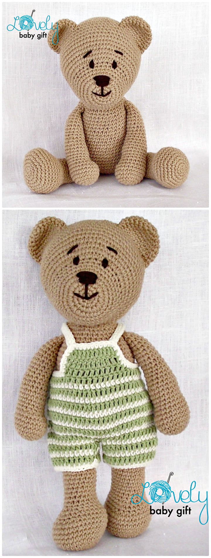 25 Free Crochet Teddy Bear Patterns - Crochet Patterns