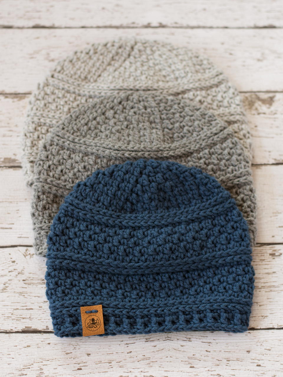 Simple Seed Stitch Beanie Crochet Hat Pattern For Men, Women, and Kids