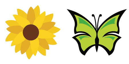Free SVG Files | Sunflower and Butterfly – Scrap Booking