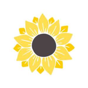 Sunflower SVG & PNG 2 | Free SVG Download flower svg free cut files