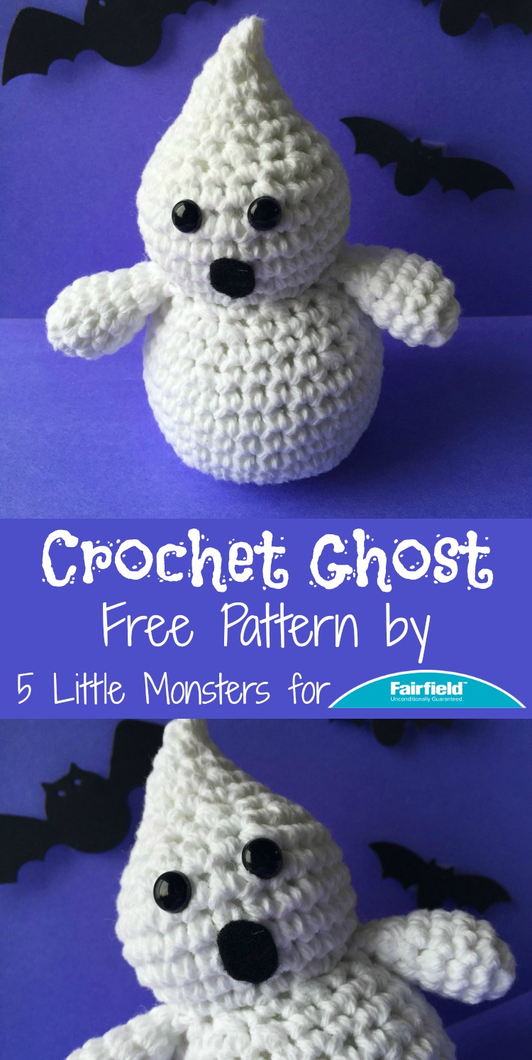 5 Little Monsters: Crocheted Ghost
