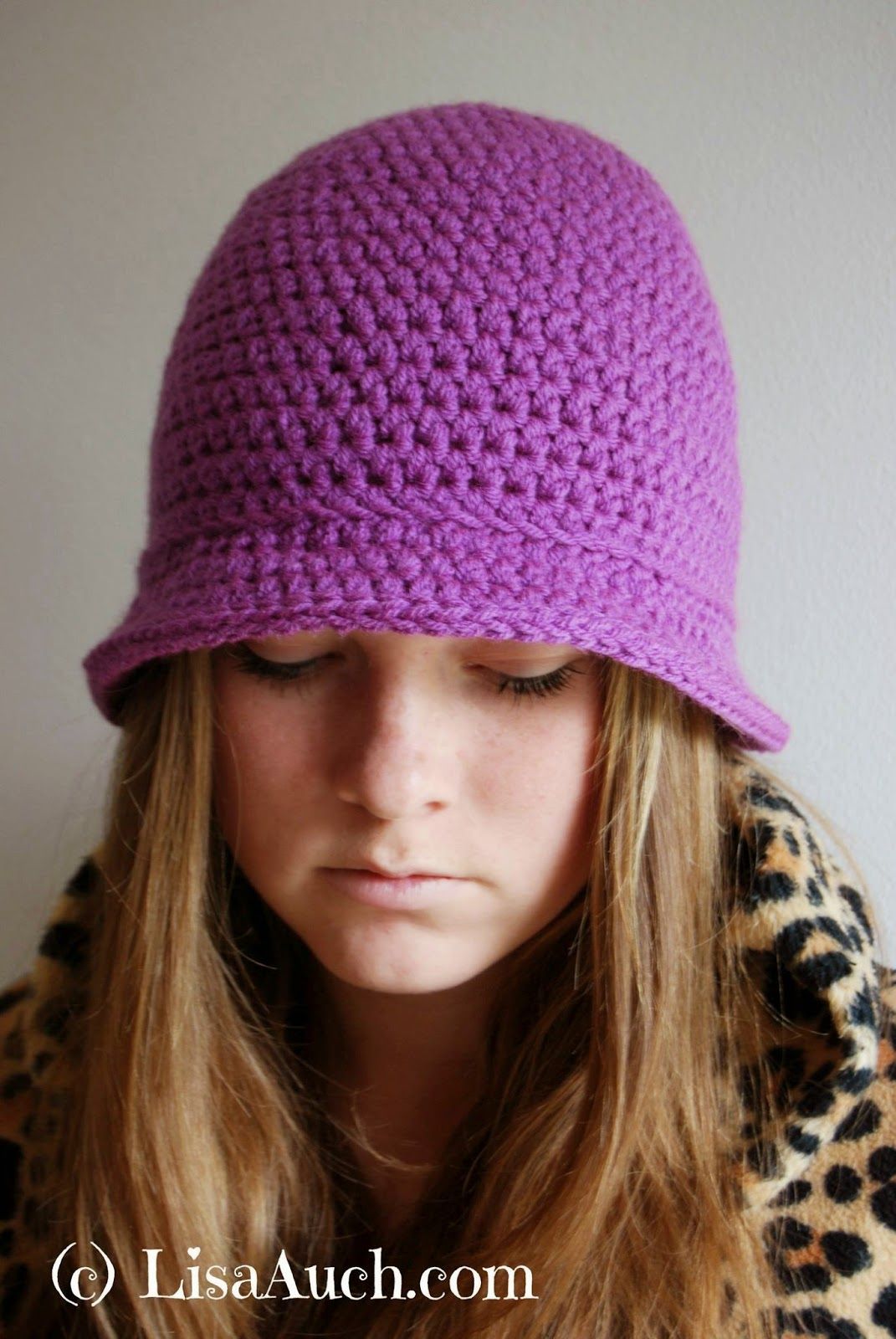 Bucket Hat Free Crochet Pattern in Half Double Crochet | Crochet hats