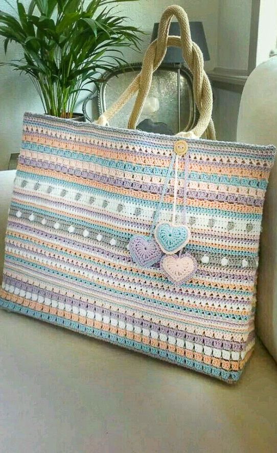 45+ Free and Crochet Bag Pattern ideas for This Year Trends Part 3