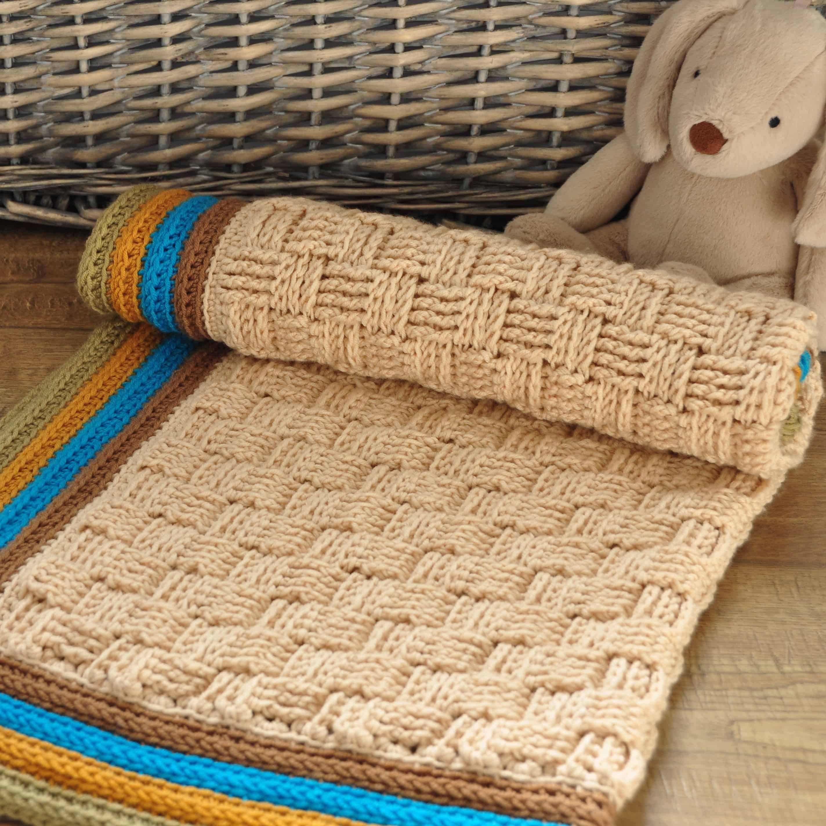 The Retro Baby Blanket – Free Crochet Pattern – HanJan Crochet