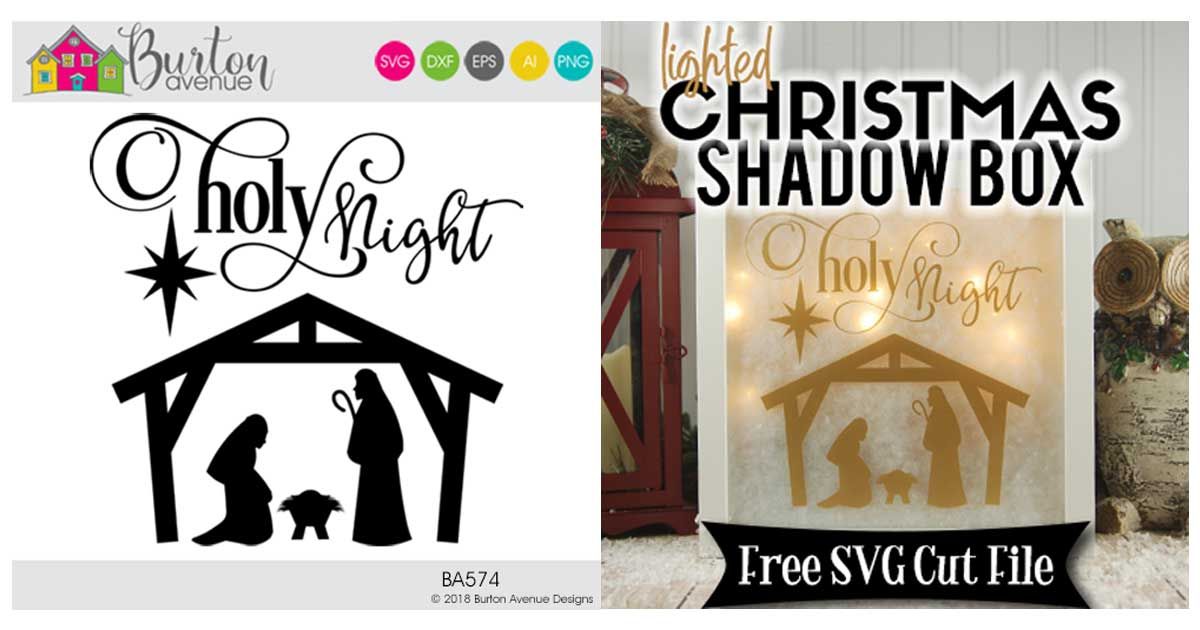 Free Shadow Box Svg File Christmas - 1743+ Crafter Files - Download
