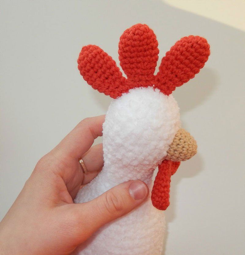Free Easter chicken crochet pattern - Amigurumi Today | Схемы вязания