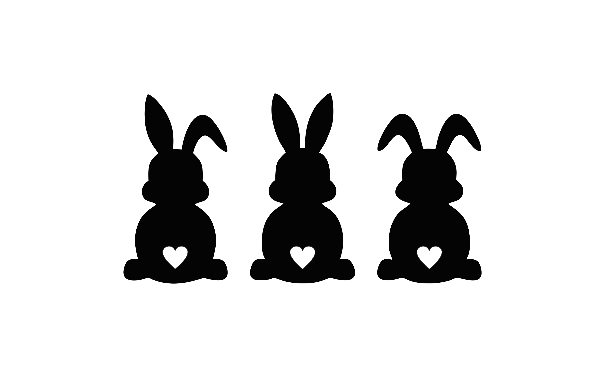 Easter Bunnies SVG, LoveBunny, Happy Easter SVG, Easter SVG, Cute