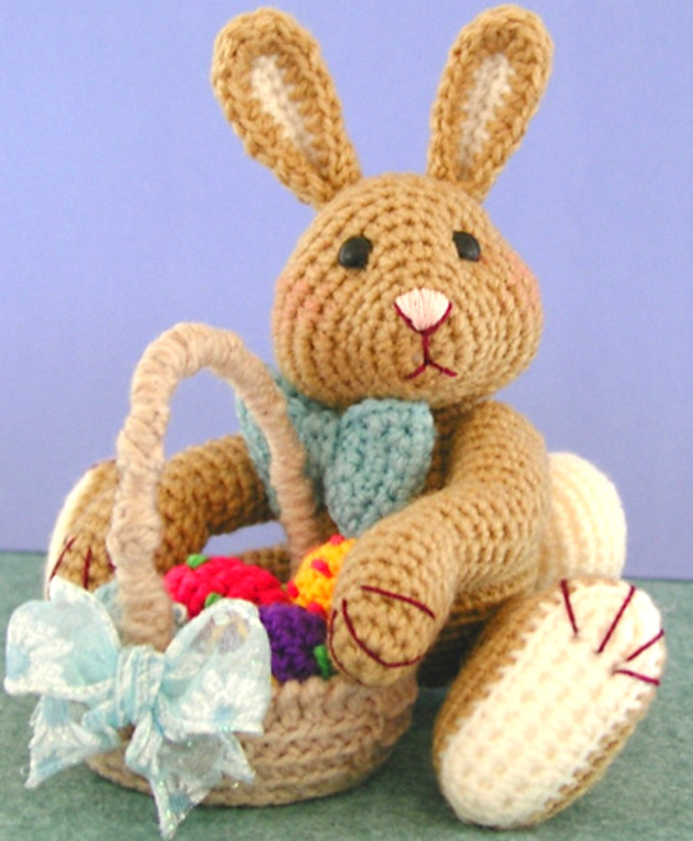 Free Crochet Pattern For Easter Bunny - Craft and Crochet