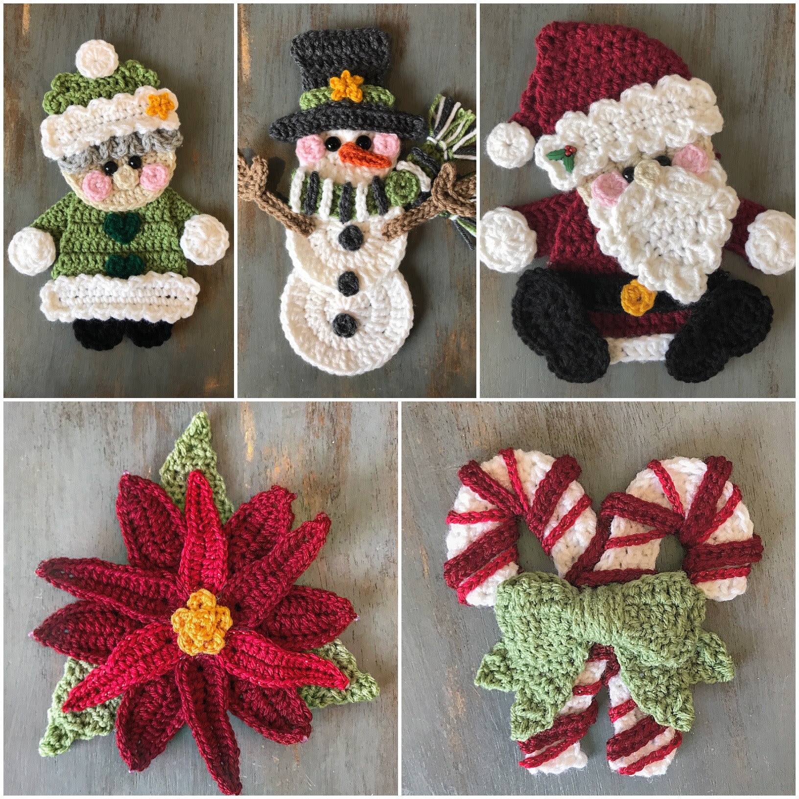 Crochet Pattern - INSTANT PDF DOWLOAD - Christmas Patterns - Crochet