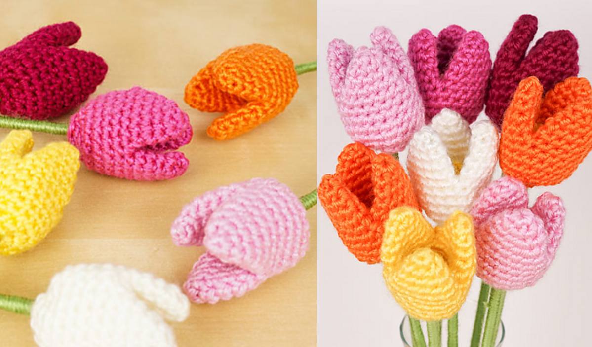 Tulips Free Crochet Pattern - Your Crochet